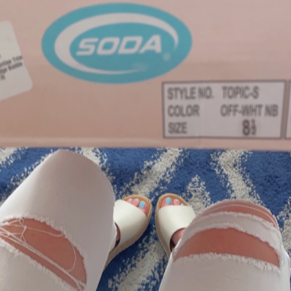 Platform Wedge with Buckle - Picture 3 of 3